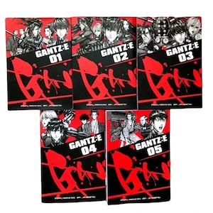 Gantz E Manga Volume 1-5 (End) Complete English Version Comic Book Hiroya Oku