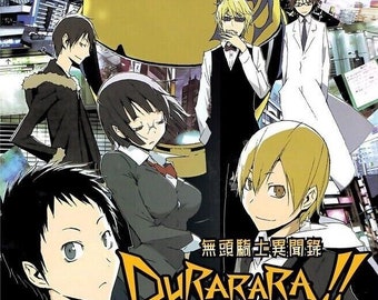 Durarara!! Season 1-4 Vol.1-61 END Complete Series Anime DVD [English Dubbed]
