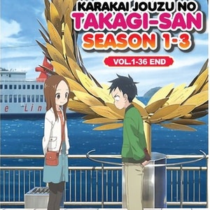 DVD Anime Teasing Master Takagi-San Season 1-3 (1-36 End)+OVA English All Region