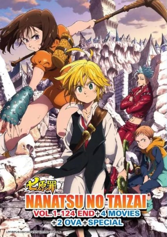 Animation Seven Deadly Sins Wrath Of The Gods English Dub Nanatsu