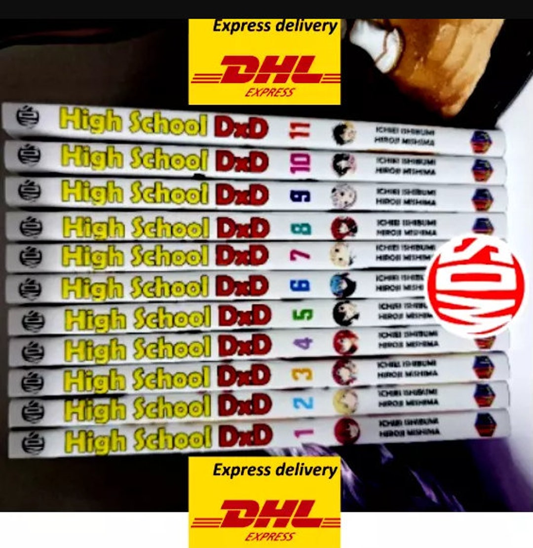 High School Dxd Manga Volume 1-11 (END) English Version Comic Book ...