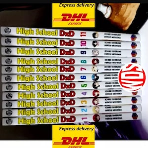 High School DxD Manga Volume 1-11 (END) English Version Comic Book - DHL Express Shipping
