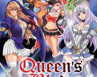 DVD Anime UNCUT Queen's Blade Season 1-3 Series (1-36 End +6 OVA