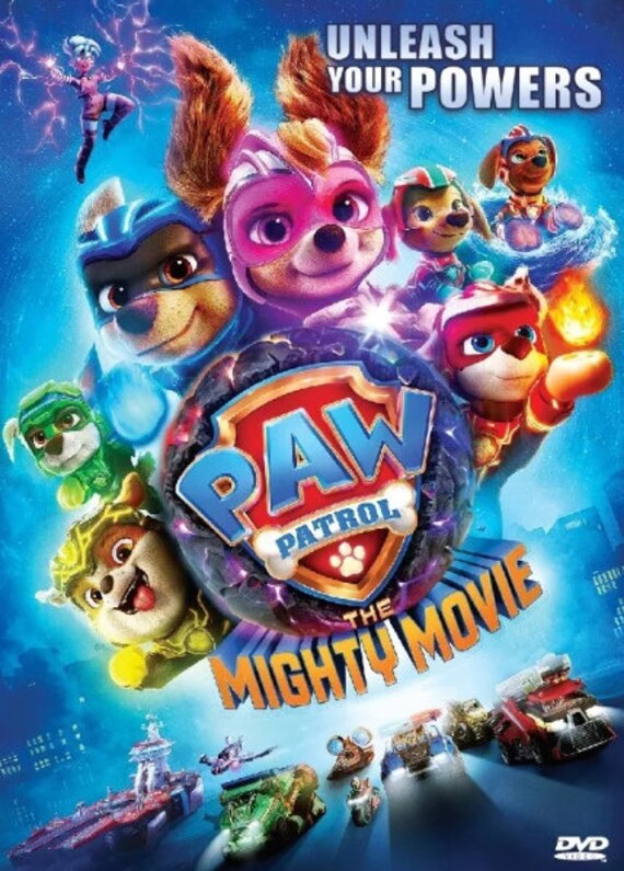 DVD PAW Patrol: the Mighty Movie 2023 Boxset, English, All Region