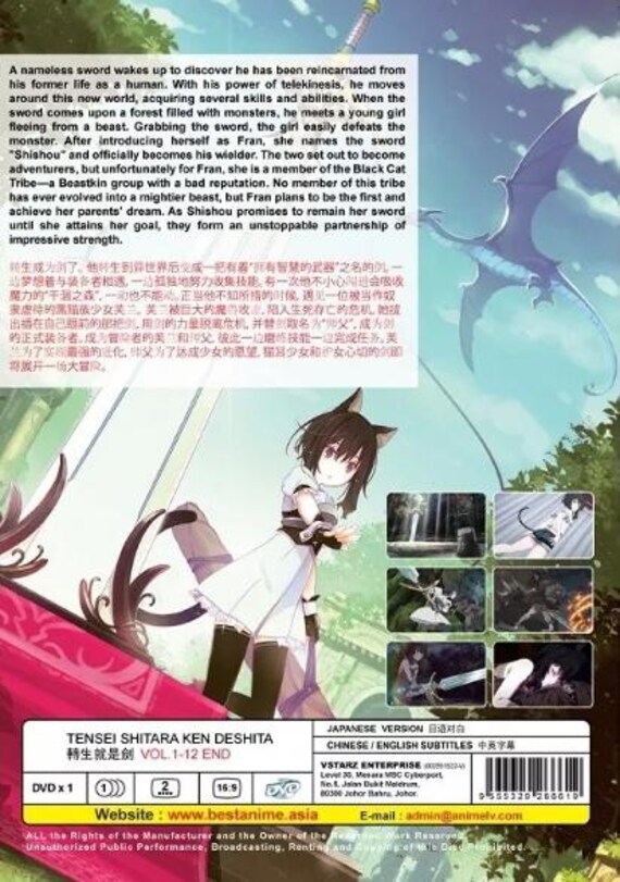 転生したら剣でした　 DVD 全巻セット　アニメ　全6巻 転生したら剣でした Another Wish 6 (Ride Comics) | いのうえ