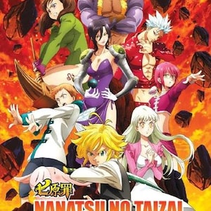 DVD Anime Seven Deadly Complete (1-136 End)+2 OVA +4 Movies +SP English Dubbed