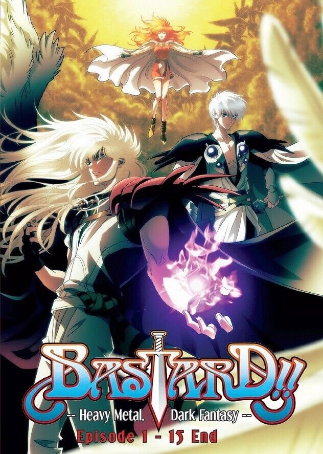 DVD Anime Bastard! Heavy Metal, Dark Fantasy Season 2 (1-15 End