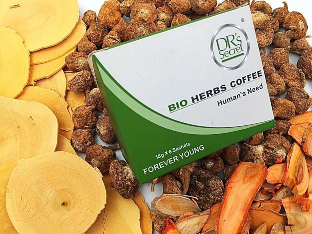 3 Boîtes De Café Bio Aux Herbes De Drs Secret hommes 15 G X 6 Sachets