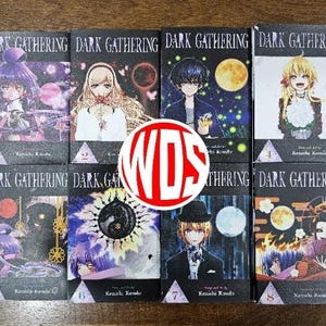 Dark Gathering Manga Volume 1-8 Complete Set English Version Comic DHL Express