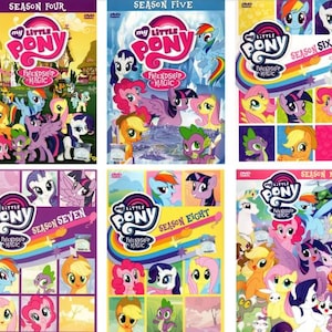 DVD My Little Pony ~Friendship Is Magic~ Season 4-9 English Version Region All