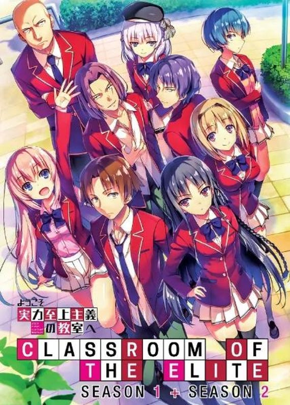 DVD Anime Classroom Elite Season 1+2 (1-25 End) English Dubbed All Region  Expedite Shipping