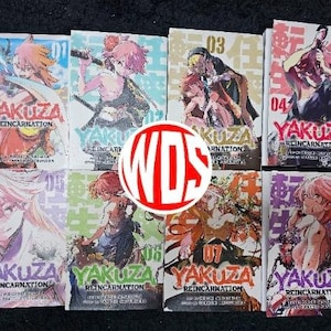 Yakuza Reincarnation Manga Volume 1-8 Complete Set English Version Comic DHL Express