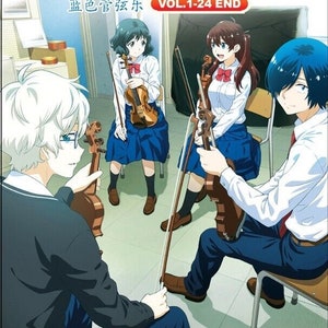 DVD Anime (Ao No) The Blue Orchestra Series (1-24 End)  English Subtitle & All Region