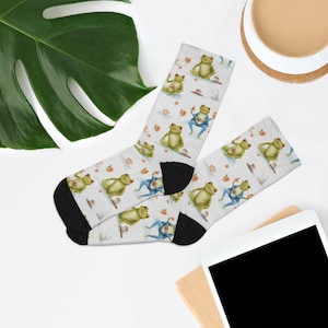Frog Crew Socks, Eco-Friendly Socks