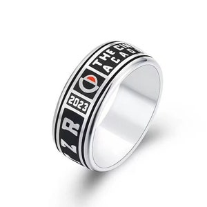 Mens Vintage Silver College Ring - Etsy Canada