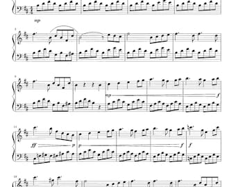 チャイコフスキー作曲「白鳥の湖」 - デジタルピアノソロ楽譜 - D調
