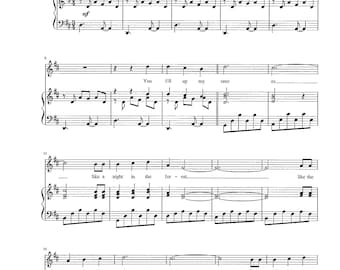 Annie's Song - Digital Download Sheet Music for Piano and Lyrics