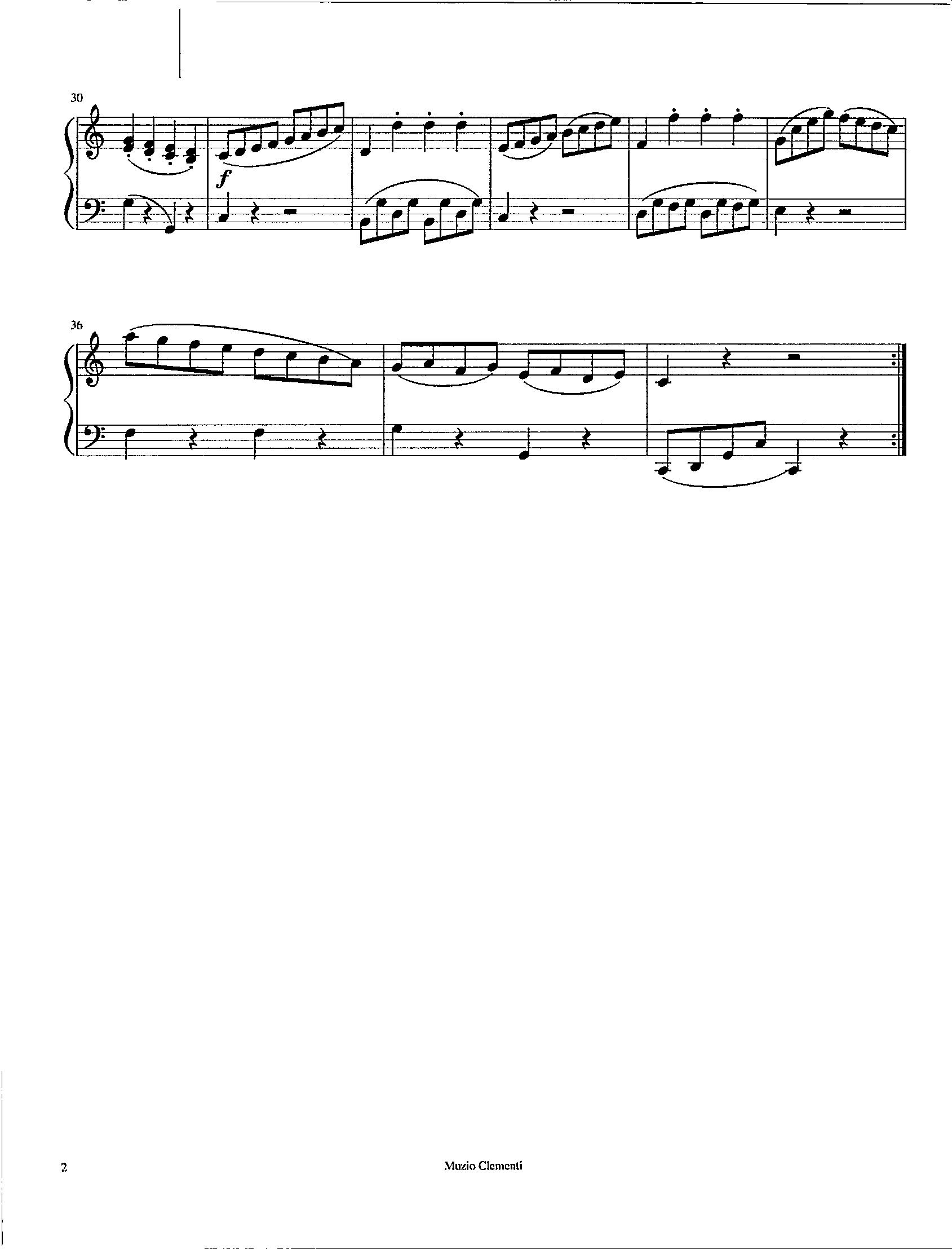 Clementi Sonatina in C Major Op 36 No.1 Mvt 1 - Digital Intermediate ...