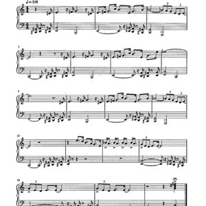 Rosa Pantern - Enkelt Piano Solo Huvudtema Digitalt Utskrivbart - Mancini