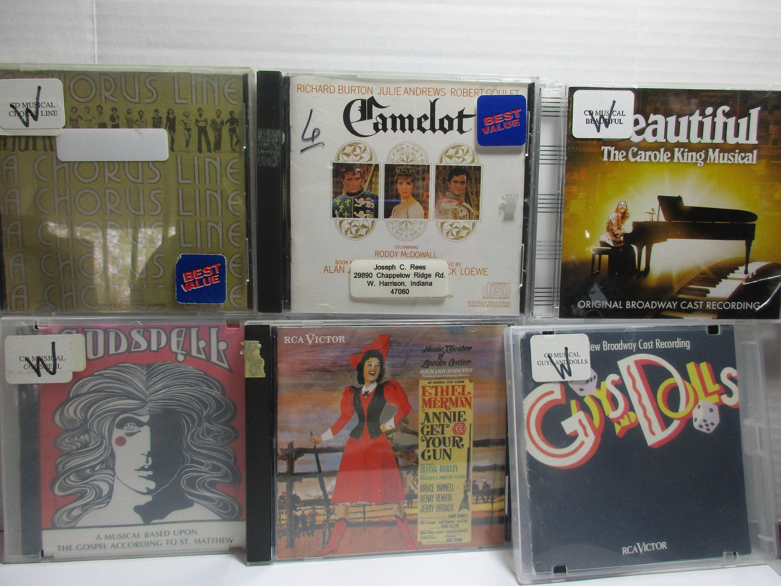 Broadway Musical Cd - Etsy