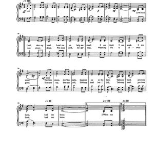 Dyrbare Herre, ta min hand - Digital utskrivbar psalmmelodi med text - G-tonart