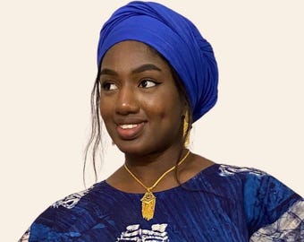 Plain colored women&#39;s scarf - Women&#39;s hair band - Colorful hair accessory - Lightweight turban - Boho or afro style head scarf