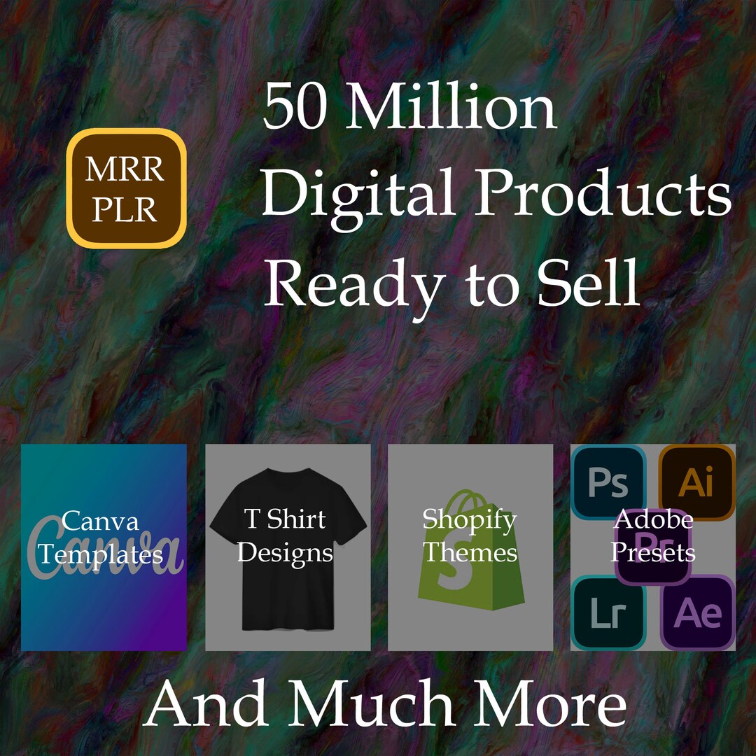 50M Digital Products Bundle to Sell for Profit With PLR and MRR Ready ...