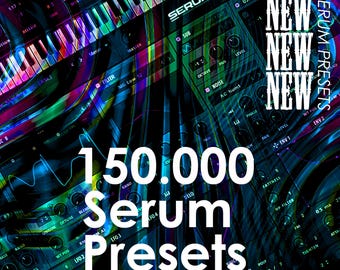 Xfer Serum: mais de 150.000 presets e bancos de sons, xFer (com ruídos e tabelas) !!Leia a descrição!!