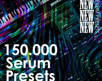 Xfer Serum 150000+ Presets & Soundbanks, xFer (+ Rauschen und Tische) !!Lese Beschreibung!!