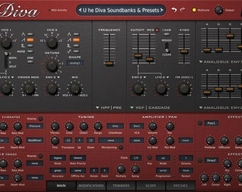 U-HE Diva, 33,000+ Soundbanks & Preset