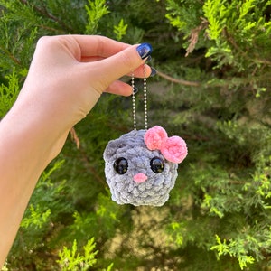 Sad Hamster, Sad Hamster Crochet, Sad Hamster Crochet Keychain, TikTok Sad Hamster, Coquette Hamster, Crochet Sad Hamster yes