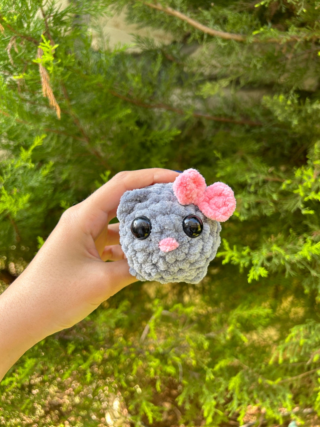 Sad Hamster, Sad Hamster Crochet, Sad Hamster Crochet Keychain
