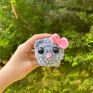 Sad Hamster, Sad Hamster Crochet, Sad Hamster Crochet Keychain, TikTok Sad Hamster, Coquette Hamster, Crochet Sad Hamster