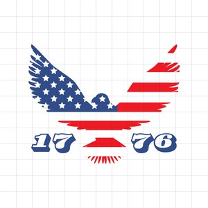 1776 4th of July SVG