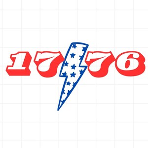 4th of July 1776 SVG