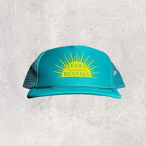 Stevan&#39;s Rentals Vintage Trucker Snapback Hat