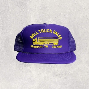 Bell Truck Sales Vintage Trucker Snapback Hat