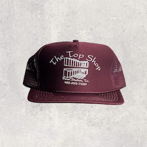 The Top Shop Vintage Trucker Snapback Hat