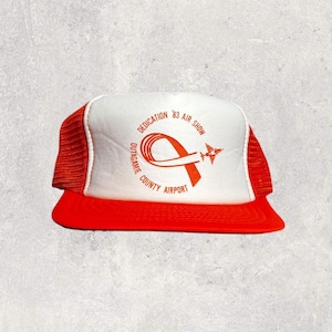 Outagamie County Airport &#39;83 80s Vintage Trucker Snapback Hat
