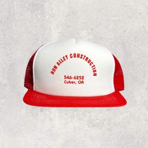 Ron Alley Construction Vintage Trucker Snapback Hat