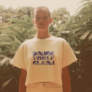 DanceYrself Clean-T-shirt, boxy-T-shirt voor dames, muziek, feest en dj-cadeaus