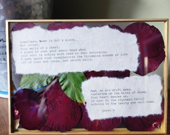 Framed Poetry- 'Four Walls'
