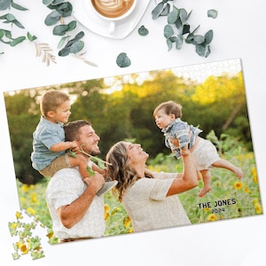 Personalized Puzzle, Custom Puzzle, Photo Puzzle, Anniversary Gift 500 1000 Piece Puzzle, Custom Jigsaw Puzzle for Birthday, Wedding, Family