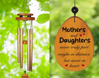 Mother's Day Gift | Wind Chimes for Mom | Mothers Day Wind Chime | Mom Birthday Gift | Outdoor Gift from Kids | Garden Decor