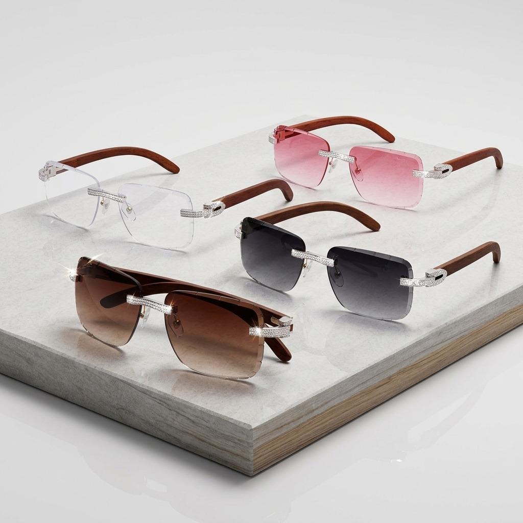 Cartier diamond sunglasses - Etsy 日本