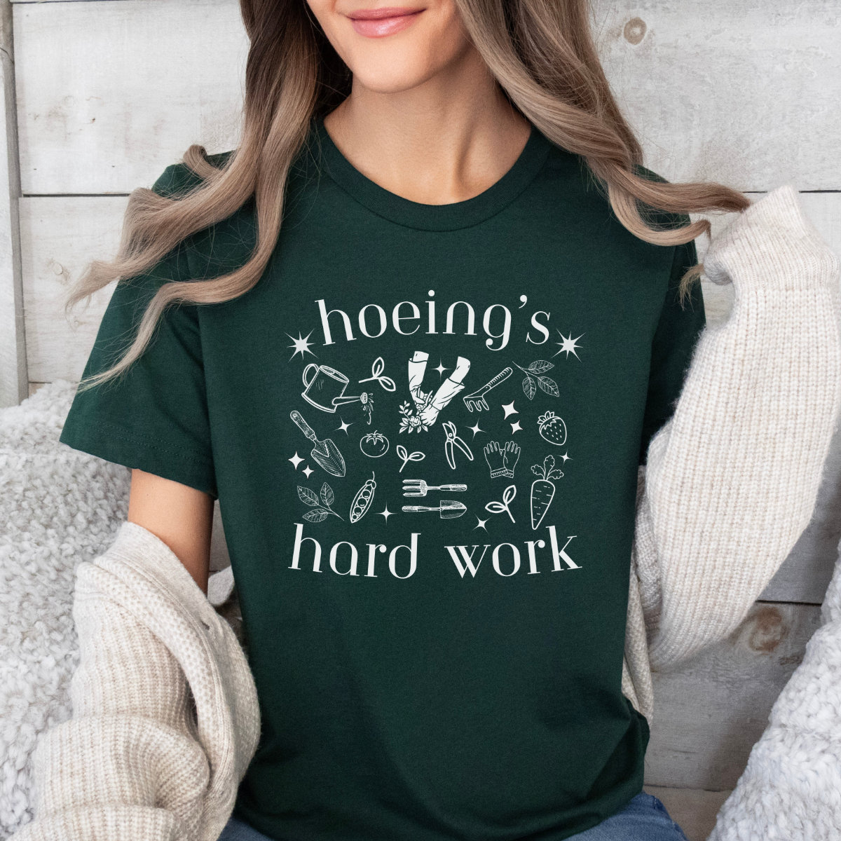 Funny Homesteading Warning T-Shirt - 100% Cotton Soft Tee With Sore Muscles Design