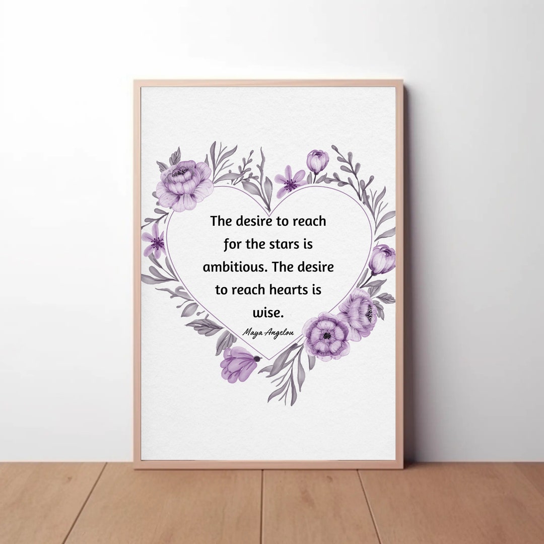 Maya Angelou Wall Art Inspirational Quotes Wall Art Famous Quotes Maya Angelou Best Quotes