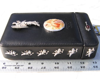 VENLO PORTOFINO GODDESS Limited Edition 5 Leather Pen Case New!  Retail 7,000usd