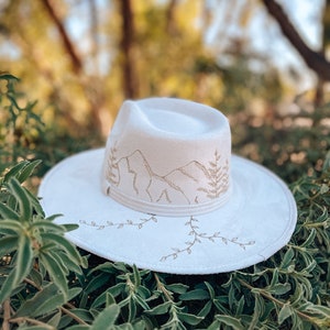 Between the Mountains Canyon Fedora Hat main image 1
