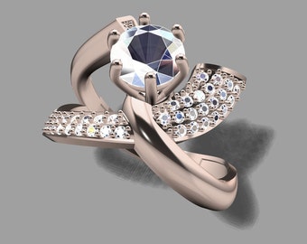 3D STL Printing | Engagement Rings | Solitaire | six-prong setting